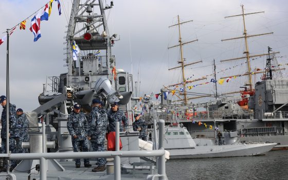 Два катера, подаренные США, стали в ряды ВМС Украины (фото) ОБНОВЛЕНО usionline.com Два катера, подаренные США, стали в ряды ВМС Украины (фото) ОБНОВЛЕНО «фото»