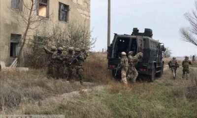 Антитеррористические учения прошли на военном объекте в Одесской области (фото, видео) «фото»