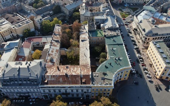 Место бедствия: часть Дворца моряков превратят в новострой (фото, видео) «фото»