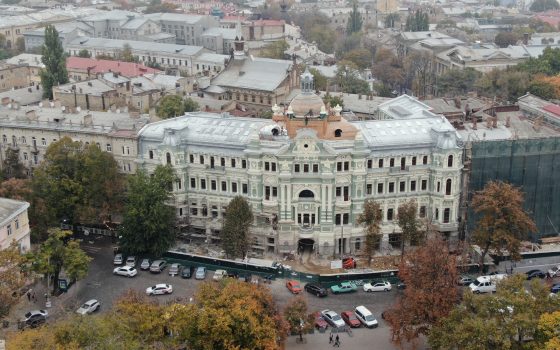 В отреставрированном скандальном доме Руссова уже сдают помещения в аренду частникам (фото) usionline.com В отреставрированном скандальном доме Руссова уже сдают помещения в аренду частникам (фото) «фото»