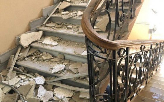 В здании одесской полиции обвалился потолок: есть пострадавшие (фото) usionline.com В здании одесской полиции обвалился потолок: есть пострадавшие (фото) «фото»