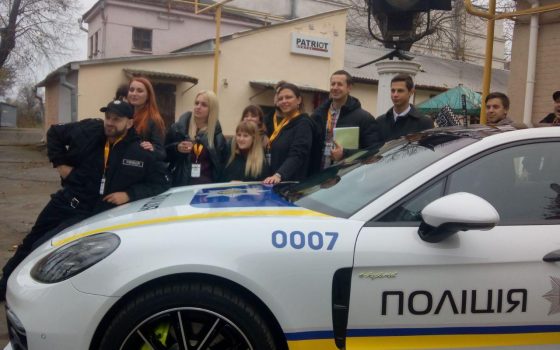 В Одессе заметили полицейский “Porsche”: оказалось, что это реквизит для фильма (фото) «фото»