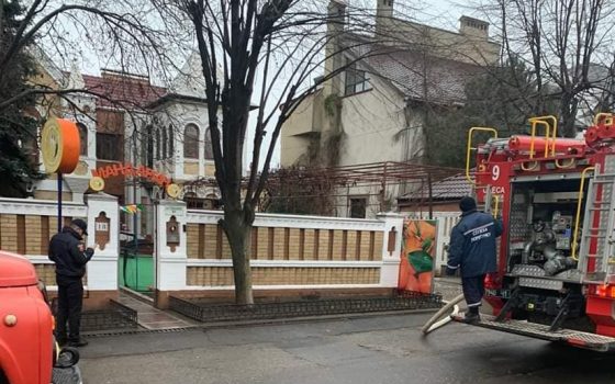 В частном детском саду на Толбухина загорелась пристройка с дизельным генератором (фото) «фото»