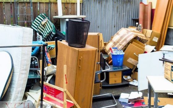 С февраля 2020 года по Одессе появятся места для сбора габаритного бытового мусора «фото»