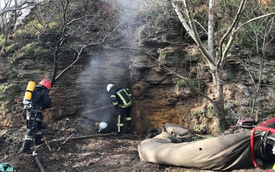 В районе пляжа “Аркадия” после пожара нашли труп (фото) «фото»