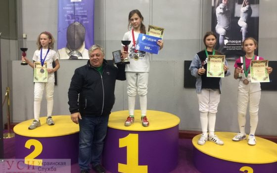 10-летняя одесская фехтовальщица победила 116 раз подряд usionline.com 10-летняя одесская фехтовальщица победила 116 раз подряд «фото»