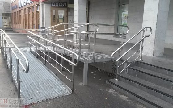 На пандусы, которые так не установили, потратили 1,6 миллионов из бюджета Одессы «фото»