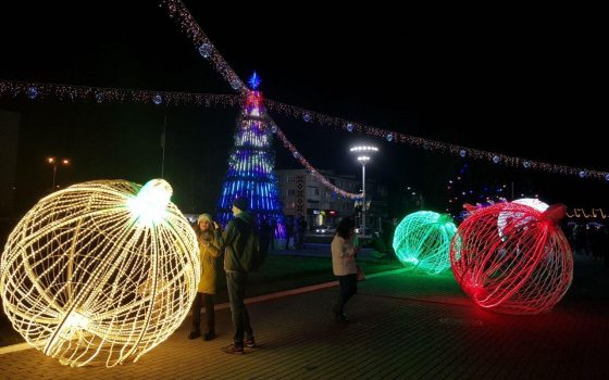 Топ новогодних елок Одесской области «фото»