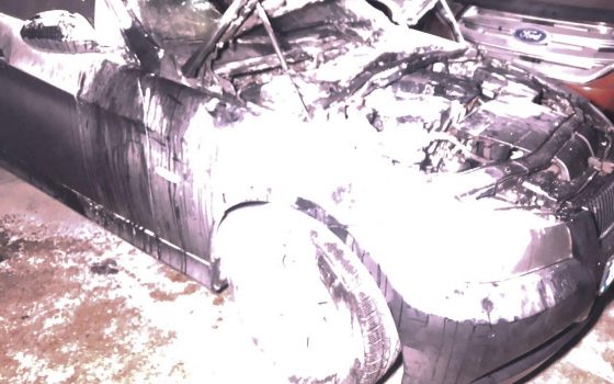 В автосалоне на Балковской загорелся автомобиль (фото) «фото»