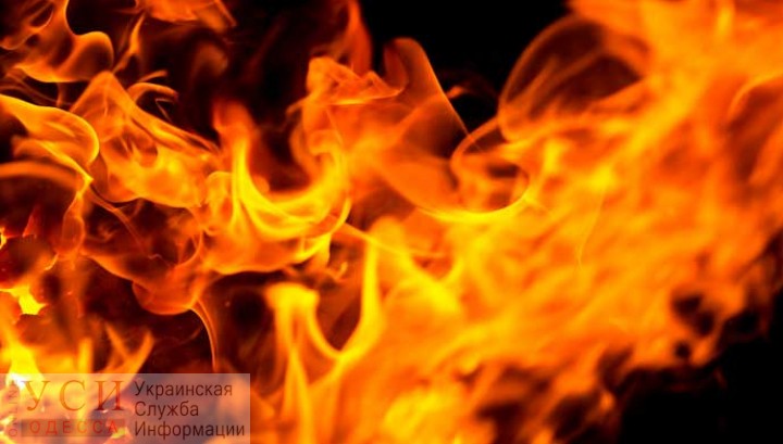 В Рени сгорел автобус Нацгвардии (видео) ОБНОВЛЕНО «фото»