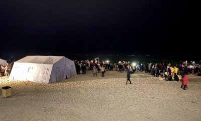 Ночью на одесских пляжах начались Крещенские купания (фото, видео) ОБНОВЛЕНО «фото»