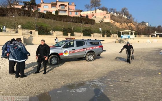 В Одессе три пляжа начали готовить к крещенским купаниям (фото) «фото»