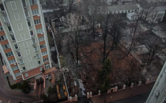 Руины вместо детского сада в переулке Каркашадзе с высоты птичьего полета (фото) usionline.com Руины вместо детского сада в переулке Каркашадзе с высоты птичьего полета (фото) «фото»