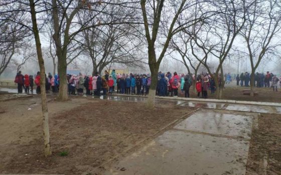В Одесской области горела школа (фото) «фото»