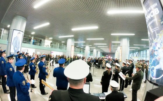 В Одесском аэропорту прошел концерт в память о донецких киборгах (фото, видео) usionline.com В Одесском аэропорту прошел концерт в память о донецких киборгах (фото, видео) «фото»