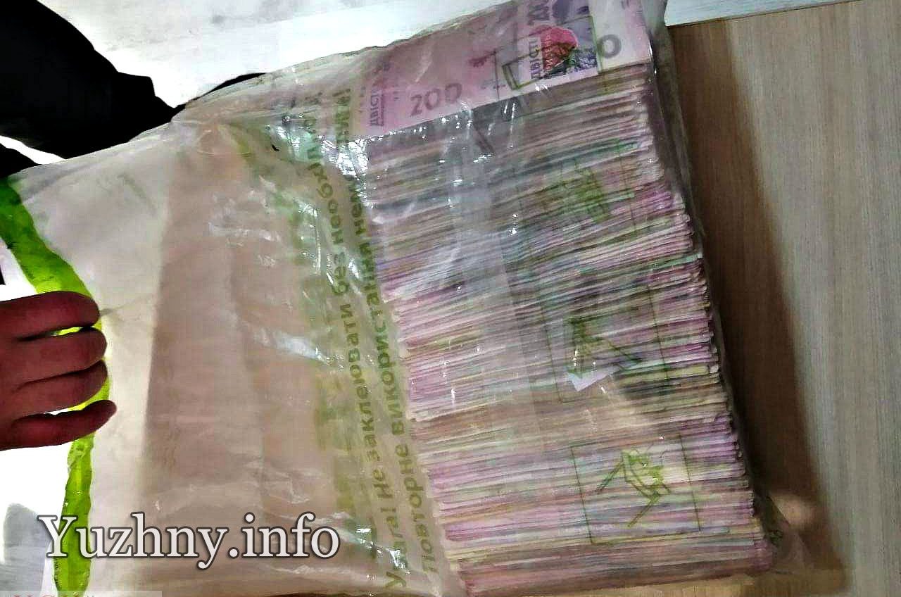В Южном на улице нашли двести тысяч гривен в пакете «фото»