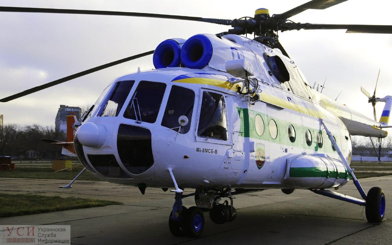 Одесские пограничники получили модернизированный вертолет Ми-8 (фото) «фото»