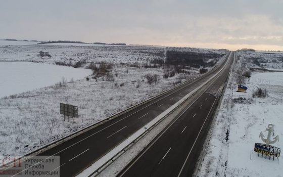 Из-за гололеда движение по трассе Одесса-Рени закрыто (видео) ОБНОВЛЕНО «фото»