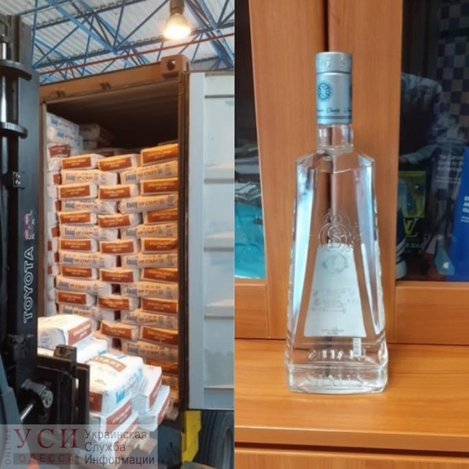 На Мальте в мешках с гипсом нашли больше 9 тысяч бутылок контрабандной водки из Одессы «фото»