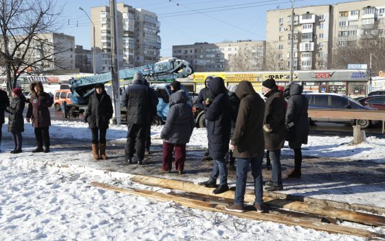 Драки и разбирательства: на Тульской продолжаются протесты против стройки посреди частного сектора (фото, видео) «фото»