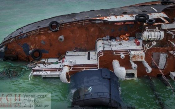 Резать на части или убирать целиком: водолазы обследовали танкер Delfi и дали свои рекомендации (документ) «фото»