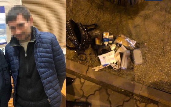 Одесские патрульные поймали грабителя, который ударил по голове девушку и забрал рюкзак «фото»