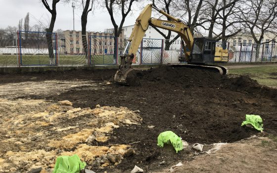 В Преображенском парке продолжаются строительные работы: на место вызвали полицию (фото, видео) usionline.com В Преображенском парке продолжаются строительные работы: на место вызвали полицию (фото, видео) «фото»