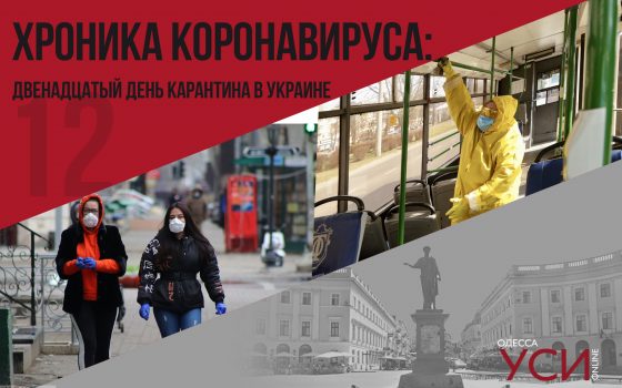 Хроника коронавируса: 12 дней с начала карантина в Украине ОБНОВЛЯЕТСЯ «фото»