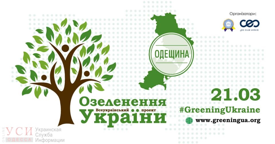 Миллион деревьев за сутки: одесситов приглашают присоединиться к эко-проекту «фото»