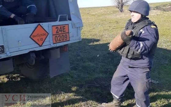 Под Одессой в огороде нашли 9 снарядов времен Второй мировой войны (фото) «фото»