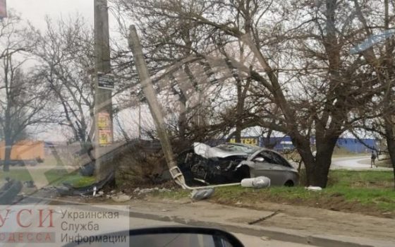 Авария на Овидиопольской дороге: есть пострадавший «фото»