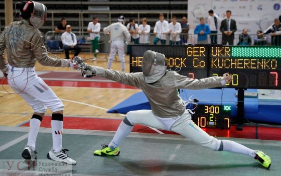 Одессит стал лучшим фехтовальщиком в Украине «фото»
