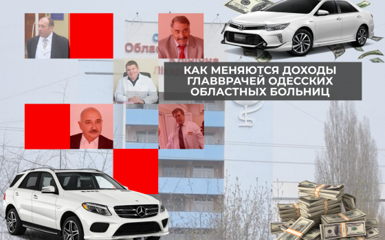 Как зарабатывают главврачи областных больниц Одессы (инфографика) usionline.com Как зарабатывают главврачи областных больниц Одессы (инфографика) «фото»