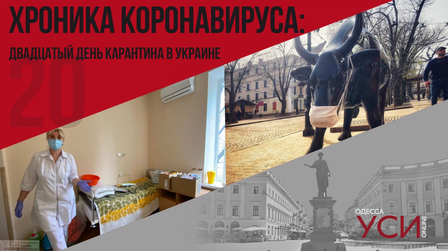 Хроника коронавируса: 20 дней с начала карантина в Украине ОБНОВЛЯЕТСЯ «фото»