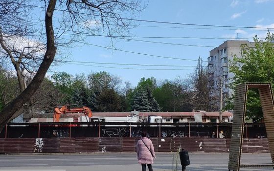 На поселке Котовского из-за строительства вырубают здоровые деревья (фото, документ) «фото»