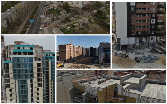 Застывшие небоскребы: ТОП-5 недостроев Одессы, в которых давно должны были жить люди (аэросъемка) «фото»