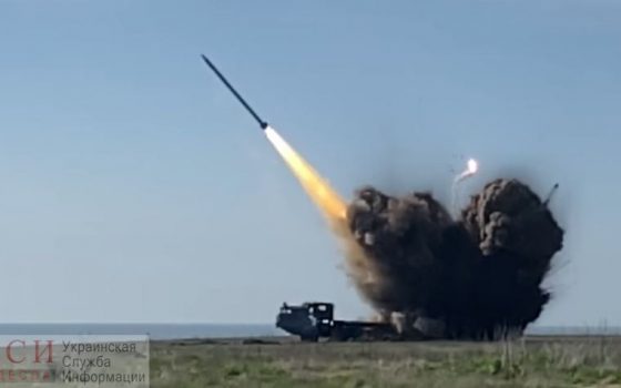 В Одесской области испытали ракетный комплекс “Ольха-М” (видео) «фото»