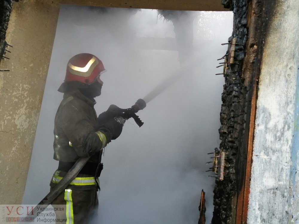 В селе Одесской области сгорел жилой дом (фото) «фото»