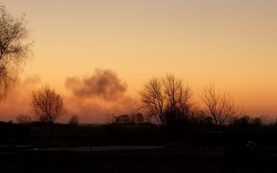 Под Маяками на территории заповедника снова горит камыш (фото) usionline.com Под Маяками на территории заповедника снова горит камыш (фото) «фото»
