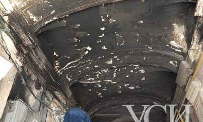 Пожар в центре Одессы: горел дом на Маяковского (фото) «фото»
