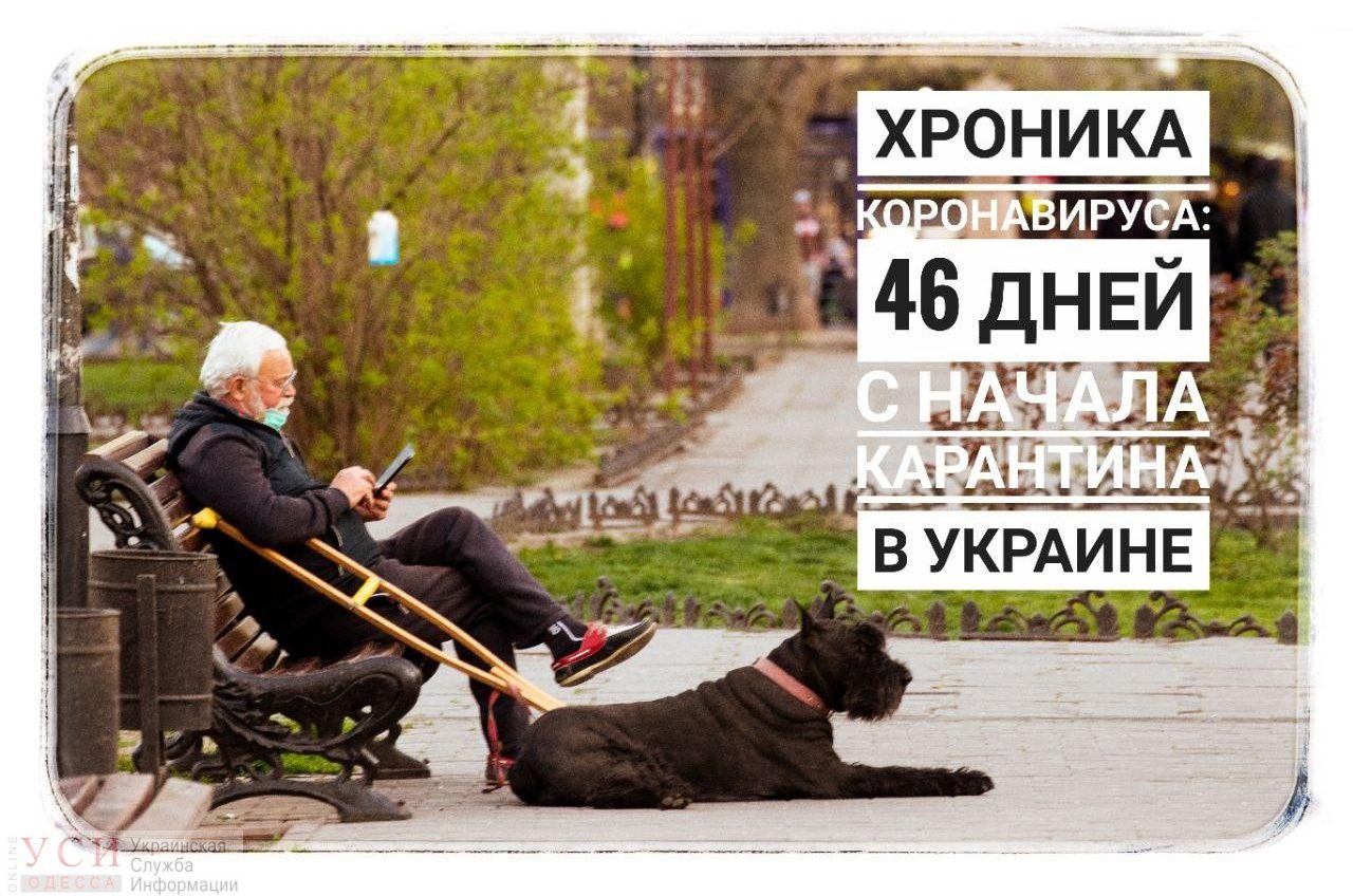 Хроника коронавируса: 46 дней с начала карантина в Украине (ОБНОВЛЯЕТСЯ) «фото»