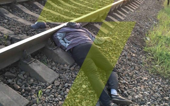На рельсах в Приморском районе найден труп мужчины (фото) usionline.com На рельсах в Приморском районе найден труп мужчины (фото) «фото»