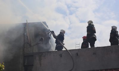 Масштабный пожар в Одесской области: горел торговый центр (видео) «фото»