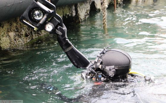 В акватории Одесского порта искали диверсионные устройства противника (фото, видео) «фото»