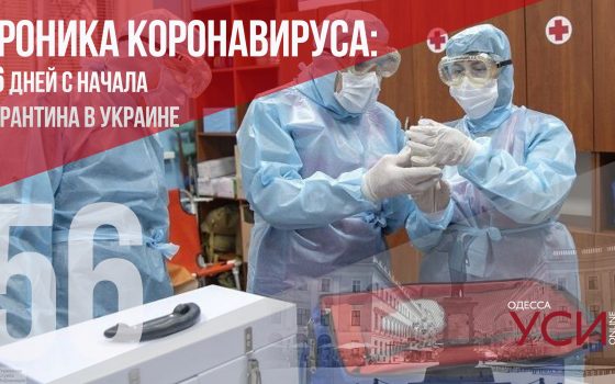 Хроника коронавируса: 56 день с начала карантина в Украине ОБНОВЛЯЕТСЯ «фото»
