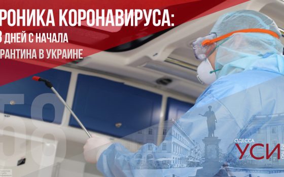 Хроника коронавируса: 58-й день с начала карантина в Украине «фото»