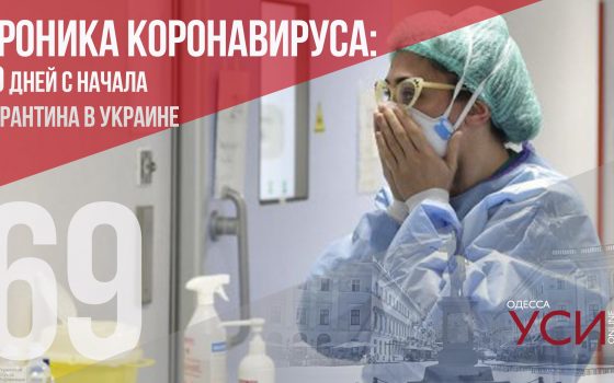 Хроника коронавируса: 69 дней с начала карантина в Украине ОБНОВЛЯЕТСЯ «фото»