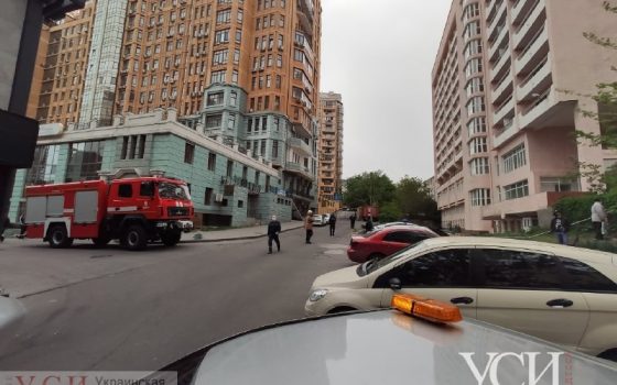 В гостинице в Аркадии горела газовая труба ОБНОВЛЕНО (фото, видео) «фото»