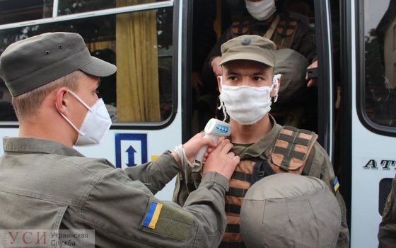 Одесские нацгвардейцы вернулись домой с Востока Украины (фото) «фото»