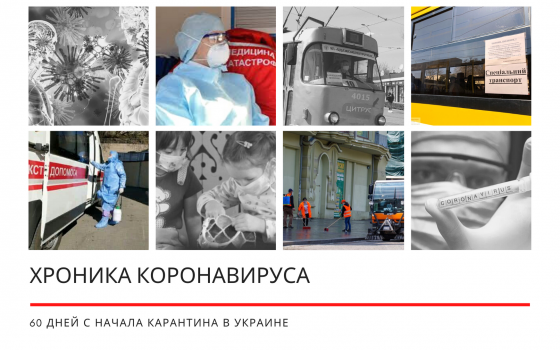 Хроника коронавируса: 60 дней с начала карантина в Украине «фото»